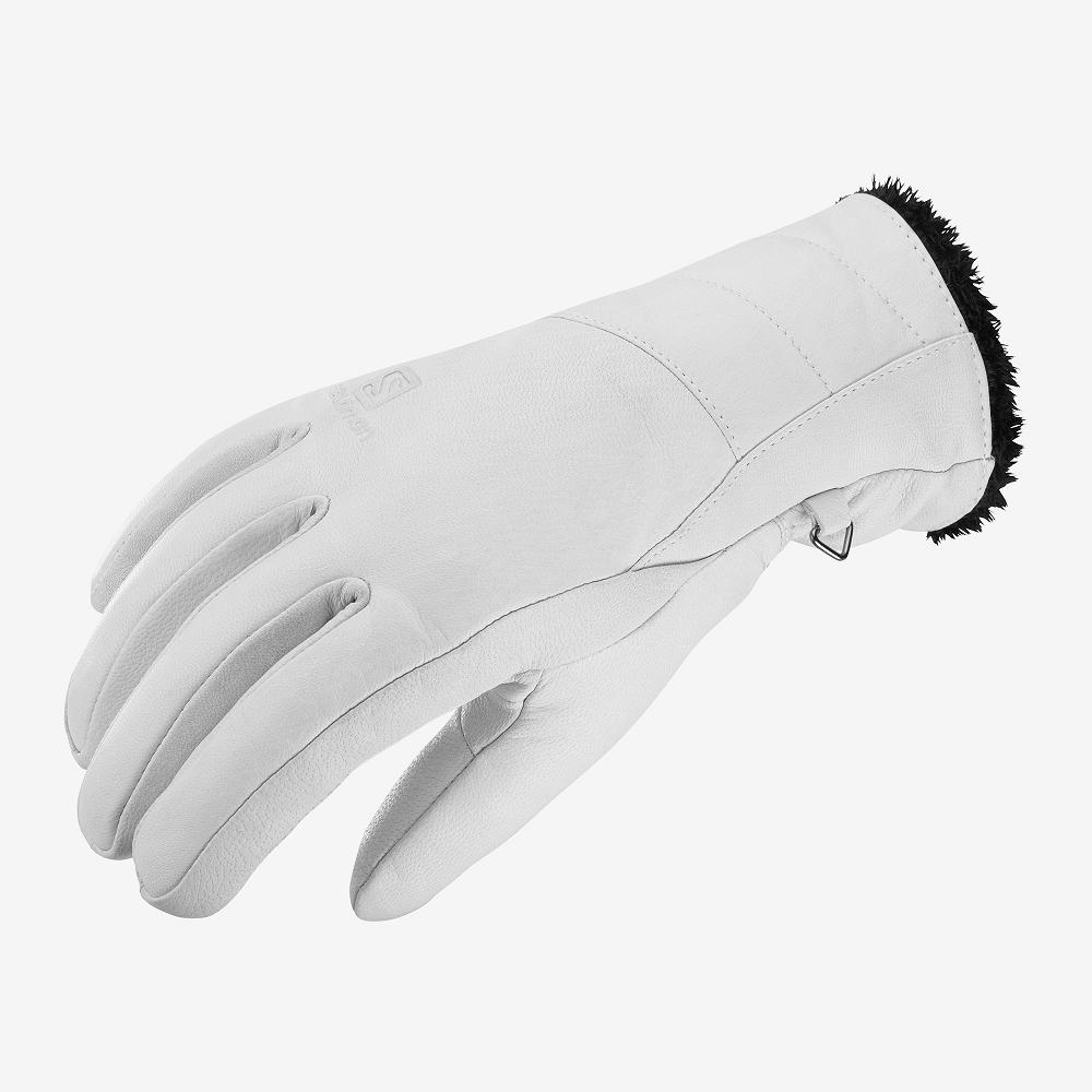 Guantes Salomon Mujer Blancas - Salomon Argentina NATIVE W ,172934-ISN